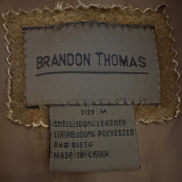 Brandon Thomas Brown Suede Women's Jacket Top Stitched Patch Pockets Size Med - Picture 9 of 16